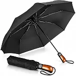 Guarda Chuva Reforçado Automático Resistente Ao Vento - Cabe Na Bolsa Mochila Modelo Compacto