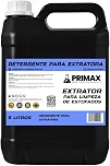 Detergente Para Extratora Primax 5L - Limpador Concentrado para Higienização de Estofados, Sofás, Carpetes e Bancos de Carro - Tira Manchas e Odores