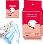 Lenços umedecidos para roupas, lenços removedores de manchas em roupas