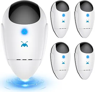 Neatmaster Repelente ultrassônico atualizado 2026, repelente interno de pragas e insetos, controle de pragas para baratas, roedores, insetos, mosquitos, ratos, aranha, formiga, repelente de mouse com