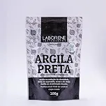 Argila Preta Corpo e Rosto Laborene 100Gr - Ação Detox Purificante e Clareadora