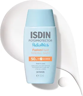 ISDIN Protetor Solar Infantil Fusion Fluid Mineral Baby FPS 50-50ml