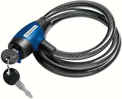 Cadeado para Bicicleta com Chave, Tramontina