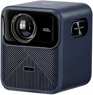 Projetor Wanbo Mozart 1 Pro Novo sistema operacional Google TV 2025 mais inteligente, 1080p nativo, 1200 Ansi Lumens, suporte on-line de 4K