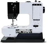 Maquinas de Costura, Máquinas de Costura Portáteis, Máquina de Costura de 38 Pontos com Mesa de Trabalho - 110-220 Volt, Mesa de Extensão Original Aumenta o Espaço de Costura Operacional