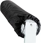 Capa de piscina de tecido Oxford revestido de prata, lona impermeável resistente a UV 190T para piscinas externas, folha de enrolar de proteção solar à prova de poeira para quatro estações, cinza 550