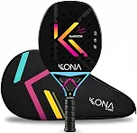 Raquete de Beach Tênis Kona Gladiador 2025 Carbono 3K André Baran Com Selo