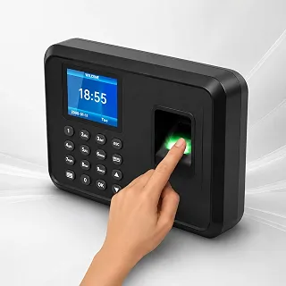 Relógio Ponto Biométrico Digital MK-600 Preto
