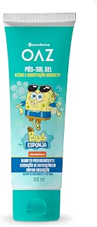 OAZ Gel Pós-Sol Infantil Bob Esponja 120ml