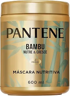 Máscara Nutritiva Pantene Pro-V Bambu Nutre & Cresce + Óleo de Rícino + Cafeína 600 ml