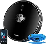 LILIN Robô Aspirador e Esfregão X6 LIDAR 6500Pa 3 em 1 Bivolt Do Brasil