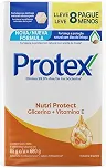 Protex Nutri Protect Vitamina E e Glicerina Sabonete em Barra, 8x85g
