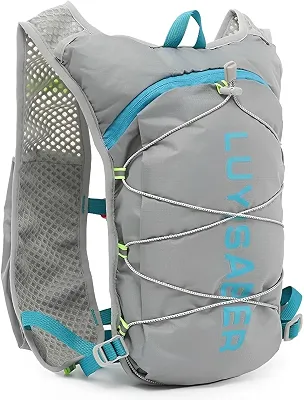 Mochila Hidratação Ciclista Corrida Trilha Impermeável Com Squeeze 2L Termoplástico Tubo de Silicone