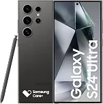 Smartphone Samsung Galaxy S24 Ultra, Galaxy AI, Selfie de 12MP, Tela de 6.8' 1-120Hz, 256GB, 12GB RAM - Titânio Preto