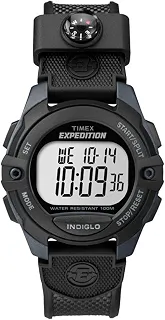 Relógio masculino Expedition Classic Digital Chrono Alarm Timer em tamanho real
