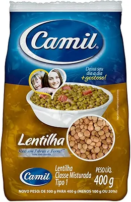 Lentilha Tipo 1 400G Camil