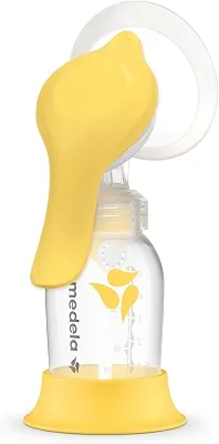 Medela Extrator Manual De Leite Materno 150 Ml Amarelo/Branco