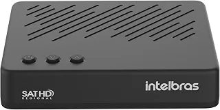 Receptor Digital Via Satélite com Gravador RDS 830 Preto Intelbras