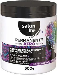 Creme de Relaxamento Salon Line Permanente Afro, 500g