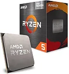 Processador AMD Ryzen 5 5600GT (AM4/6 Cores/12 Threads/4.6GHz/19MB Cache/Wraith Stealth/AMD Radeon)