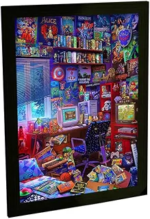 Quadro Decorativo A3 Games Retro Jogos Classicos Nostalgia 06
