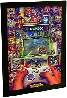 Quadro Decorativo Videogame Retro Gamer Jogos Classicos 05