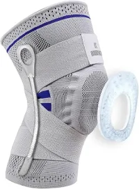 Joelheira de Compressão Profissional M Strap Academia Corrida Jiu Jitsu Esportes Para Proteção Recuperação do Joelho Rubber Fit