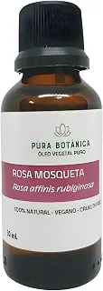 Óleo Vegetal de Rosa Mosqueta Prensado a Frio 30 ml - Pura Botânica