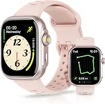 Bettdow Smartwatch GPS FB041, Relogio Smartwatch Feminino e Masculino,Tela HD de 1,85', Alexa, 100 Esportes,3ATM à rova d'água, Chamada Bluetooth, Compatível com Android iOS(ROSA)