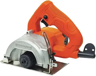BLACK+DECKER Serra Mármore 115mm, Ferramenta de Corte com Potência de 1100W, Ideal para Cortes em Mármore, Granito e Cerâmica, Modelo BD115, 220V