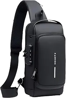Mochila Premium Antifurto Com Senha, USB, Resistente À Água, VARENZIA