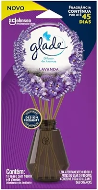 Glade Difusor de Ambiente, Lavanda, 6 Varetas, 100ml