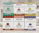 Kit com 6 Sabonetes em barra Glicerina.(Calendula, Benjoim, Lavanda, Chá Branco, Castanha, Gengibre).