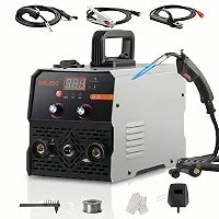 Máquina de Solda 3 em 1 MIG MMA TIG 250A 110V/220V com Display LCD - Soldadora Sem Gás, Inverter IGBT, Compacta e Econômica (220, Volts)