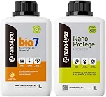 Kit Limpeza e Proteção Porcelanato Bio7 e Nano Protege 1L - Kit Completo - Nano4you