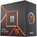 PROCESSADOR AMD RYZEN 5 7600 4.0GHz (TURBO 5.2GHz) 38MB CACHE AM5 100-100001015BOX