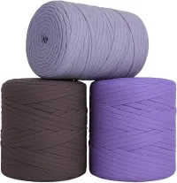 SYMEON Fio de Malha GUARANI 1kg Ecologico Residual 140m Artesanato Crochê