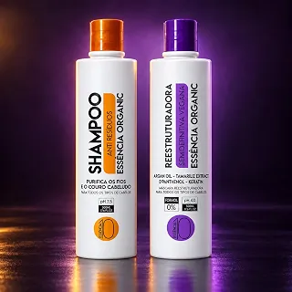 Kit Progressiva Semi Definitiva Essência Organic