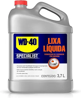 WD-40 Specialist Lixa Líquida Removedor de Ferrugem 3,7 Litros