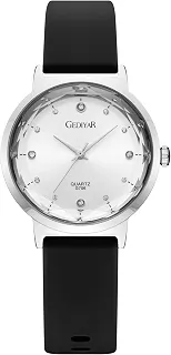 Relógio feminino de quartzo, mostrador de cristal, impermeável, pulseira de silicone, relógio de pulso esportivo analógico casual para estudantes de enfermagem