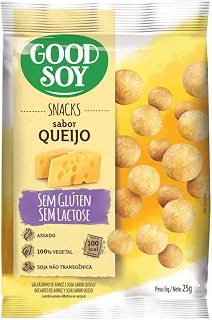 Salgadinho de Queijo GoodSoy, 25g