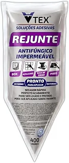 Rejunte Pronto para Banheiro e Box Acrílico Antimofo Sachê VTEX 400G BRANCO