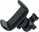 Suporte de Celular para Carro Universal Saída de Ar Condicionado Universal com Presilha Ajustável Garra de Fixação Giratório 360° com Trava para Smartphone e GPS
