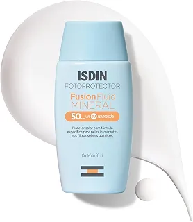 ISDIN Protetor Solar Facial Fusion Fluid Mineral FPS 50-50ml
