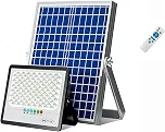 1000/30w Refletor Led Solar Holofote Com Placa Bateria à Prova Dágua/controle Remoto
