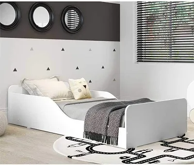 Cama Montessoriana Multimóveis 100% Mdf para colchão 150x70cm Branca