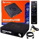 Receptor Digital Nova Parabólica Livre de Mensalidade Century Midiabox