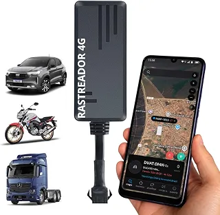 Rastreador Veicular GPS J16 4G para Carro, Moto e Veículos Elétricos