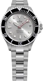 FreeDiver Relógio de Mergulho de Cristal Safira Japonês Movimento Automático Relógio de Mergulho Resistente à Água 200 m