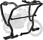 Protetor de Motor e Carenagem Coyote Preto Com Pedais - XRE 190